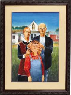 Jack Rickard - Mad Super Special #44 Cover Painting Original Art (EC, 1983).  When Mad took "a look at sex, - | Heritage