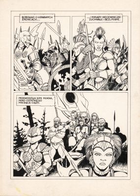 Krzysztof Różański (Kris) | Oxana, odcinek pierwszy, strona 2 | Galeria Komiksu
