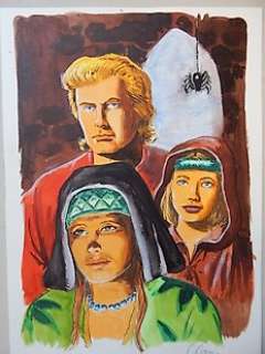 Scholz, Claus - 1 Original colour drawing - De Rode Ridder 241 - De Zwarte Weduwe - 2013 | Catawiki