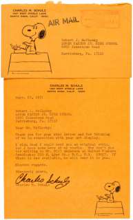 â€œPEANUTSâ€ WITH SNOOPY AS JOE COOL 1971 DAILY COMIC STRIP ORIGINAL ART. | Hake’s