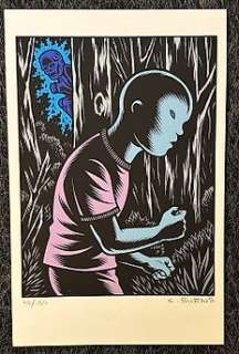 Burns, Charles | Burns, Charles - 1 Silkscreen - Blood Club - 1995 | Catawiki