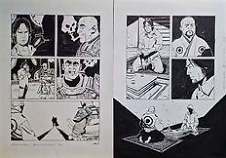 Burchielli, Riccardo - 2 Original page - John Doe - "Questioni d‘onore" - 2004