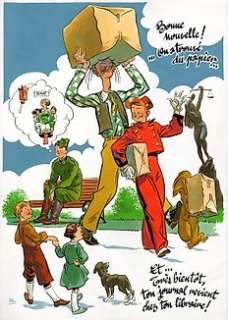 Severin, Al - 1 Original colour drawing - Spirou - On a trouvé du papier ! - 2013