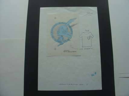 Zep - 1 Original preliminary drawing - Titeuf - Projet de T-shirt - 1994 | Catawiki