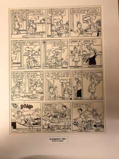 Geerts, Paul / Studio Vandersteen - 1 Original page - Suske en Wiske 225 - De Goalgetter - 1990 | Catawiki