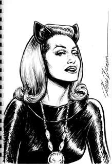 Russ Braun | Julie Newmar Catwoman | Russ Braun