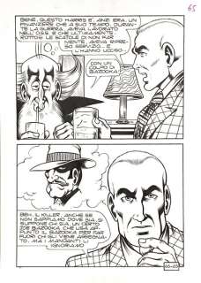 Magnus, Bunker - 1 Original page - Alan Ford - Una Losca Vicenda - 1974 | Catawiki