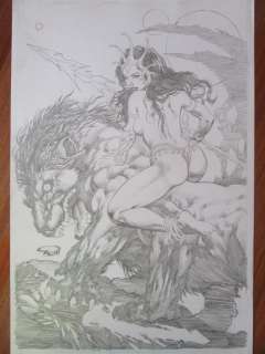 Ron Adrian - Original Artwork - Dejah Thoris | Catawiki