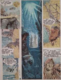 Bordes, Yves - 1 Original colour page - Foc T2 - La Confrérie de la Flétrissure - 1987 | Catawiki