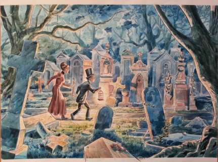 Lamontagne, Jacques | Original illustration  - Aspic, détectives de l’étrange | Catawiki