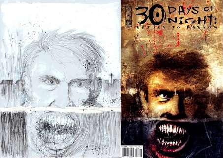 Ben Templesmith - 30 Days of Night: Return To Barrow #2 (Gory Detailed Cover!) 2004