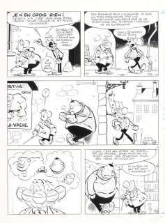 Greg | Achille Talon, ensemble de deux planches… | Millon