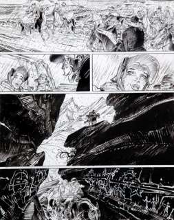 Boucq | Bouncer, planche n°9 Ã  l’encre de Chine de l’ép… | Banque Dessinée