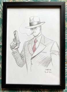 Marini, Enrico - 1 Original drawing - Noir Burlesque - Slick - 2021 | Catawiki