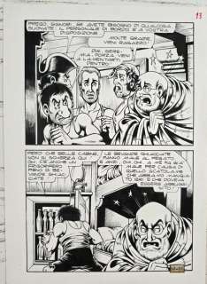 Magnus - 1 Original page - Alan Ford - “Salvateci per piacere, grazie" pg. 13 | Catawiki