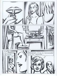 Loustal | White Sonya, planche n°47 Ã  l’encre de Chine de … | Banque Dessinée