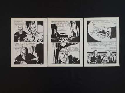 Magnus & Bunker - 3 Original page - Satanik - L’Inviato di Mjorek - 1970 | Catawiki