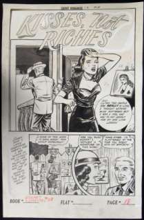 SECRET ROMANCES (1951-55) #13 Splash Page | ComicConnect
