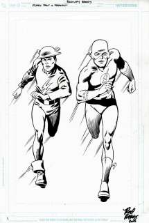 Rodney Ramos - Flash of Two Worlds Cover (Sold Live on ‘Dueling Dealers of Comic Art #115 Podcast on 4-12-2023 Watch It Here!