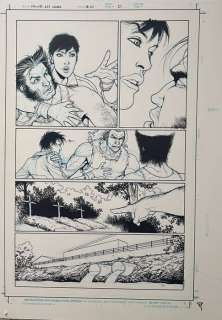 Francis Portela (pencil and inks) - 1 Original page - Wolverine First Class #10, page 21 | Catawiki