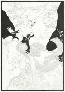 Danard. Illustration originale Marlysa | BDEnchères