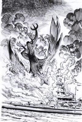 Piotr Kowalski | Monarch Project, Godzilla, okładka | Galeria Komiksu