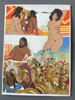 Jeronaton - 1 Original colour page - Champakou | Catawiki