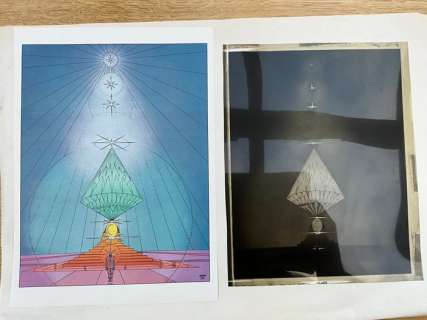 Moebius - Film d’impression originale couleur - Sur l ´Etoile - Planche 30 | Catawiki