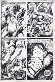 Barry Windsor-Smith | Conan 11 Page 31 | Panel Page Art