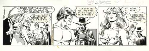 Romero, Enric Badia - 1 Bande originale - Axa - Strip #628 - The gambler - 1983 | Catawiki