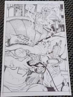 Nick Bradshaw - 1 Original drawing - Transmetropolitan - CBLDF art book - 2012 | Catawiki