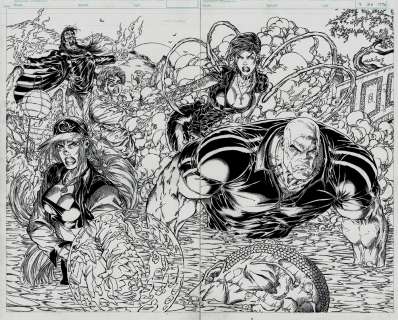 Ian Churchill Norm Rapmund - the coven #1 wraparound cover
