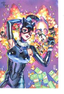 Rian Gonzales - Catwoman Issue 53 Page Cover