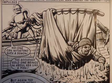 Kearon, Edward - 1 Original page - Archie de man van staal - Abdul Kra’s Pirates - 1963 | Catawiki