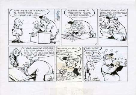 Léturgie, Simon - 1 Original page - Spirou (magazine) | Catawiki