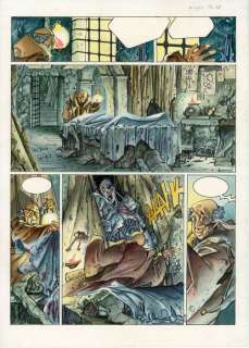 Azpiri, Alfonso - 1 Original colour page - Suenos humedos - T2 Los comediantes - 2001 | Catawiki