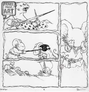 David Peterson - Mouse Guard - Black Axe Page 2