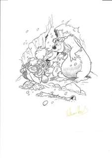 Valerio Held - 1 Original drawing - Topolino - "Amici" | Catawiki
