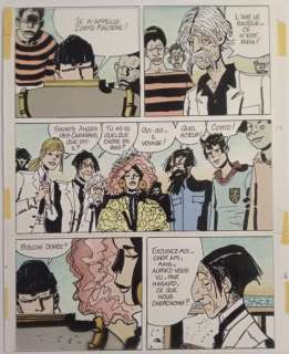 Pratt, Hugo - 1 Bleu de coloriage original - Corto Maltese | Catawiki