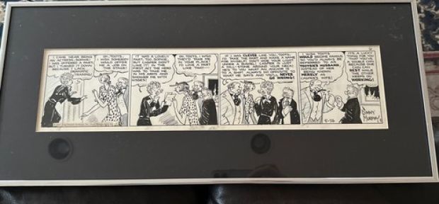 Signed Comic Strip Framed ORIGINAL PEN+INK ART Verne Jimmy Murphy Toots & Casper | eBay US (Buy It Now)