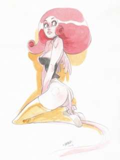 Lot 261 - Barbucci. Dessin original non nominatif Sky-Doll
