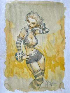 Andreae, Jean-Baptiste - 1 Original colour drawing - Azimut - Manie Ganza - 2020 | Catawiki