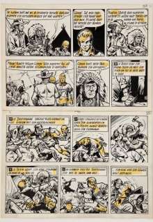 Studio Vandersteen - 1 Original page - Karl May - Gevecht met de Apachen - (jaren 1960) | Catawiki