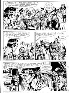 Ticci, Giovanni - 1 Original page - Tex | Catawiki