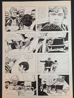 Micheluzzi, Attilio - 1 Original page - Johnny Focus - Party a Teheran | Catawiki