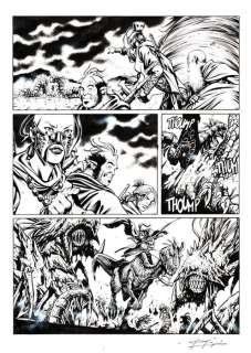 Gregorini, Gianluigi - 1 Original page - Dragonero #11 - "La Regina degli Algenti" - 2014 | Catawiki