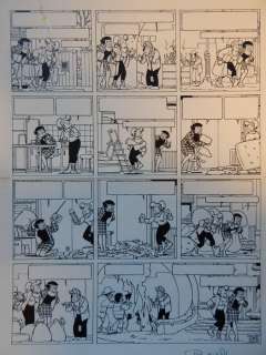 Van der Kroft, Robert - 1 Original page - Claire - verhaal 249 + NL + FR tekst vel | Catawiki