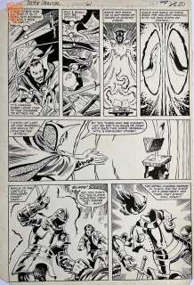 Dan Green Rick Magyar - Doctor Strange #61 Pg 20 (Marvel, 1983)
