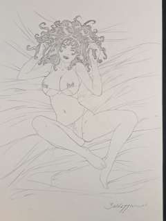 Baldazzini, Roberto - 1 Original preliminary drawing - Zhara | Catawiki