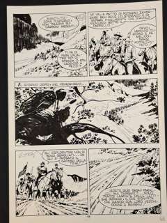 Ticci, Giovanni - 1 Original page - Tex - Le Colline del Vento | Catawiki